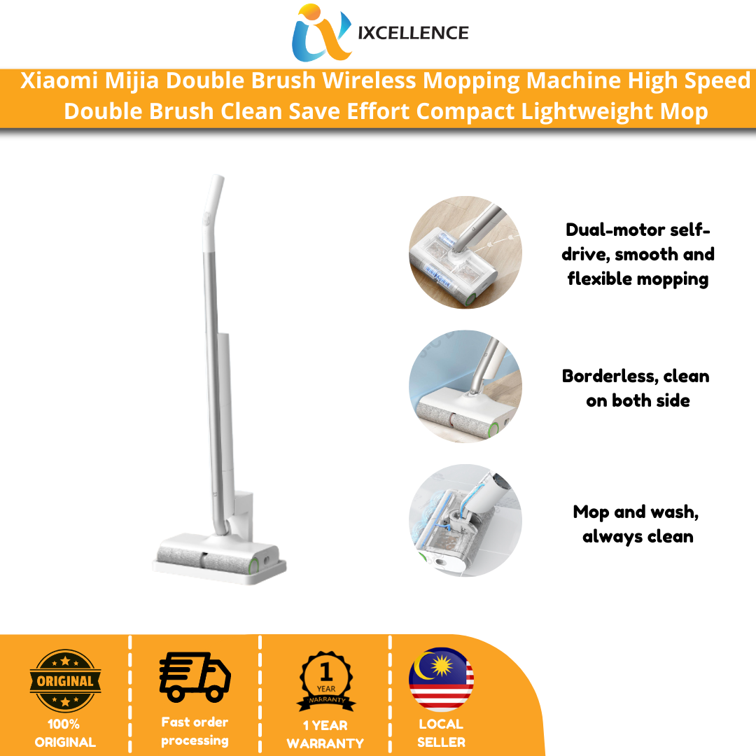 [IX] Xiaomi Mijia Double Brush Wireless Mopping Vacuum Cleaner