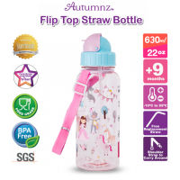 Autumnz Flip Top Straw Bottle (350ml/500ml/650ml)