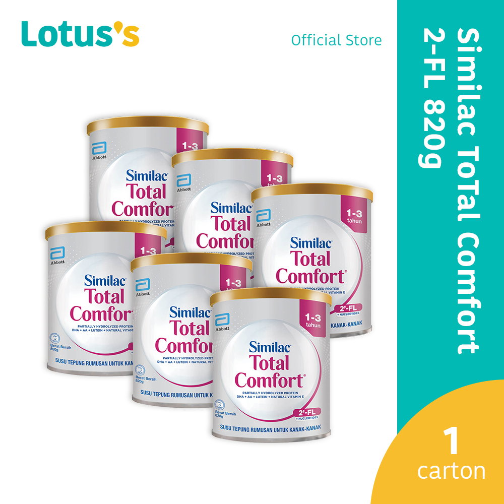 Similac Total Comfort 2-FL 820g X 6 (1 Carton)