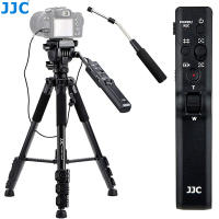 JJC VCT-VPR1 Compact Remote Control Tripod Stand for Sony Camera FX30 ZV-1 A7R IV A7 III A7S III A6000 A6600 A6500 A6400 A6300 A6100 RX100 VII RX10  FDR-AX53 AX33 AX43 AX100 AX700 Camcorder HDR-CX405 CX440 CX455 CX675 CX900