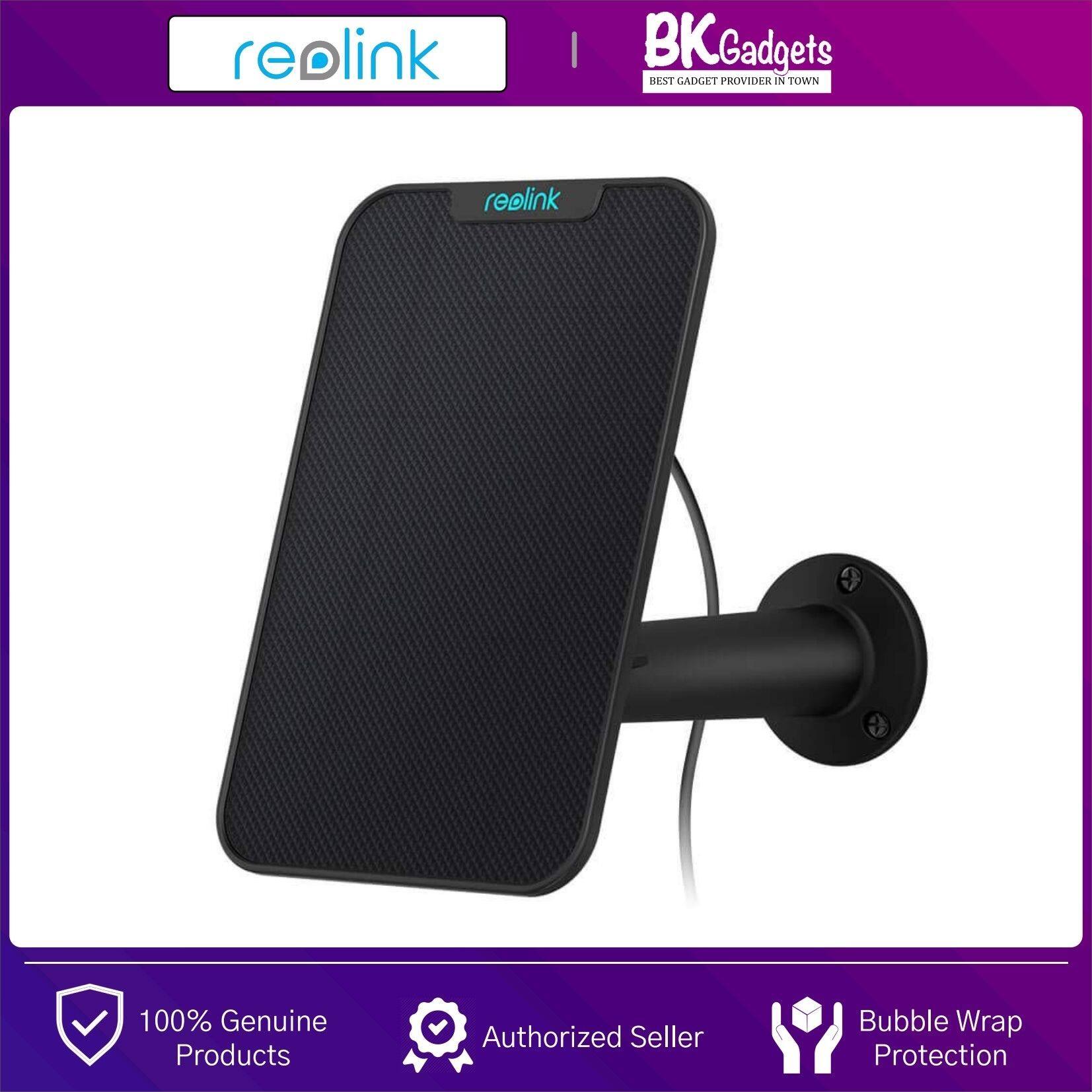Reolink Solar Panel 2 Power Supply - Designed for Reolink Home Security Outdoor Rechargeable Battery Powered IP Camera Argus 2/Argus Eco/Go/Argus PT | Waterproof | Reliable and Long-Stop Charging