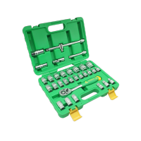 TEKIRO 1/2” DR. Hand Socket Set 6PT 32pcs 8-32MM Kunci Sock Set SC-SE0618