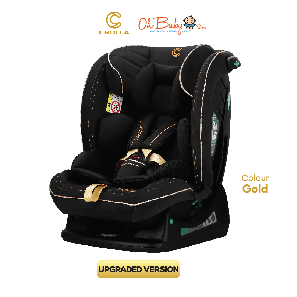 Crolla Alpha R129 Convertible Car Seat (Newborn to 150cm) | Oh Baby Store