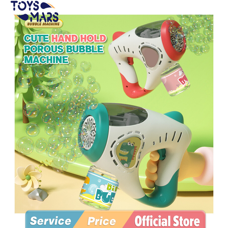 Toysmars 10 lỗ hoàn toàn máy thổi bong bóng tự động giữ Bong Bóng đồ chơi máy