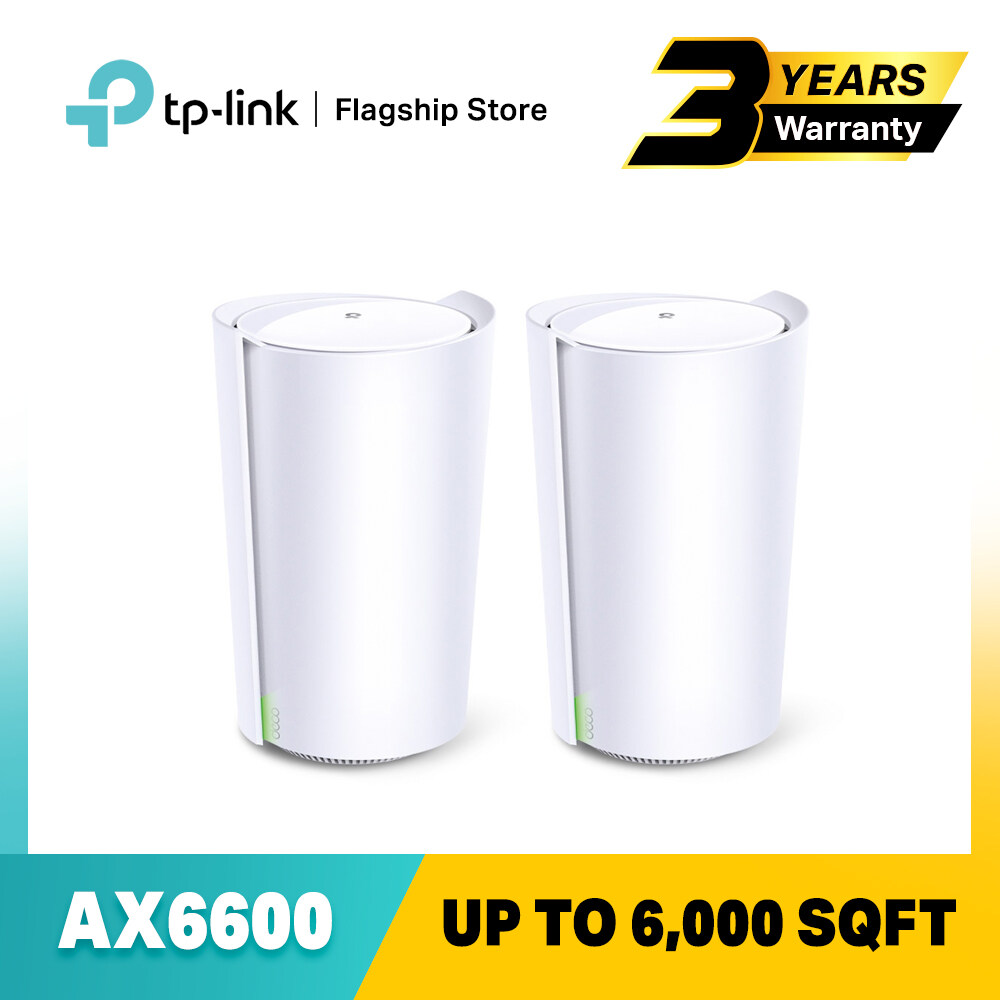 [READY STOCK/FAST SHIPMENT] TP-Link Deco X90(2-Pack) - AX6600 Whole Home Mesh Wi-Fi System