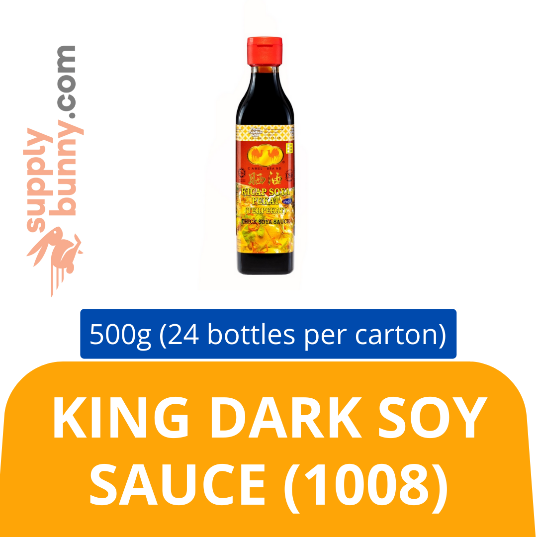 King Dark Soy Sauce (1008) ( 500g X 24 bottles) (sold per carton) 小宝宝老抽 PJ Grocer King Dark Soy Sos