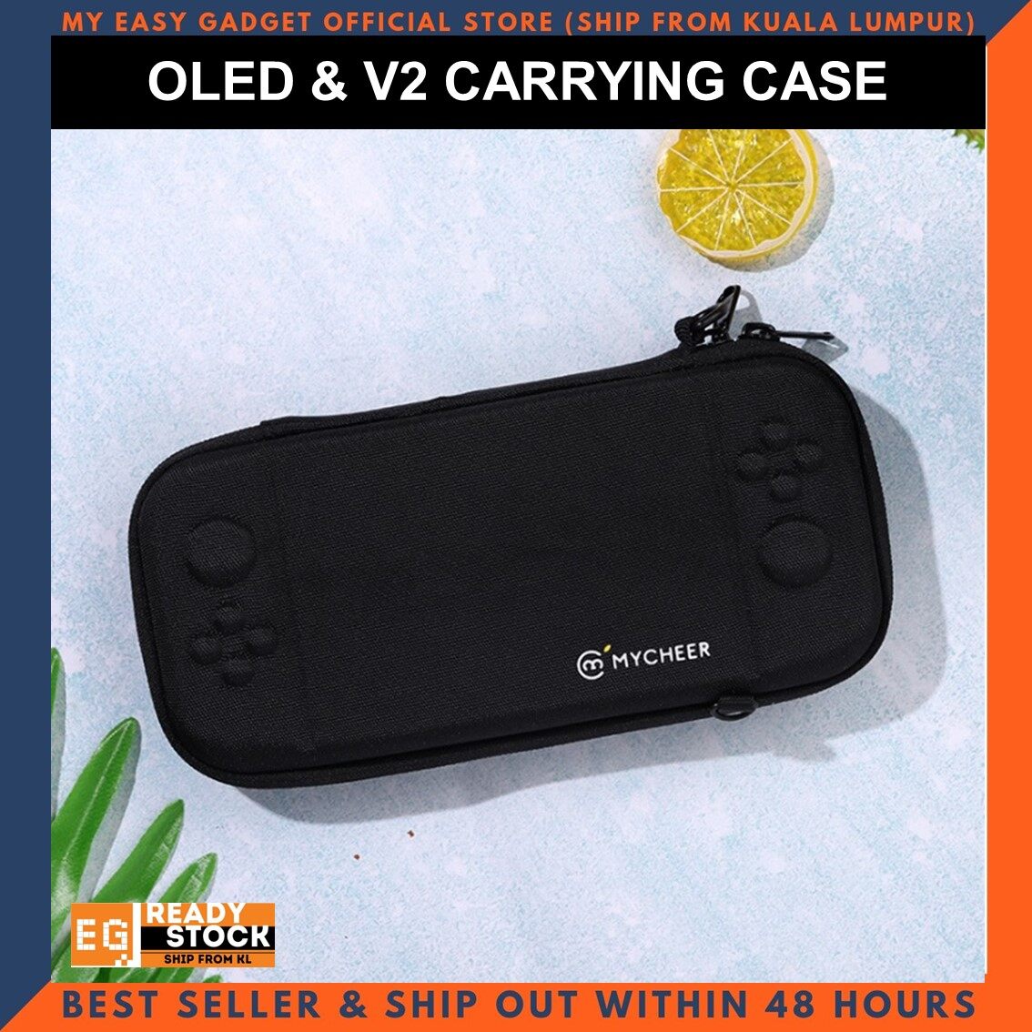 Hard Carry Case Deluxe Travel Tough EVA Pouch Storage Bag Case for Nintendo Switch V2 / Switch OLED