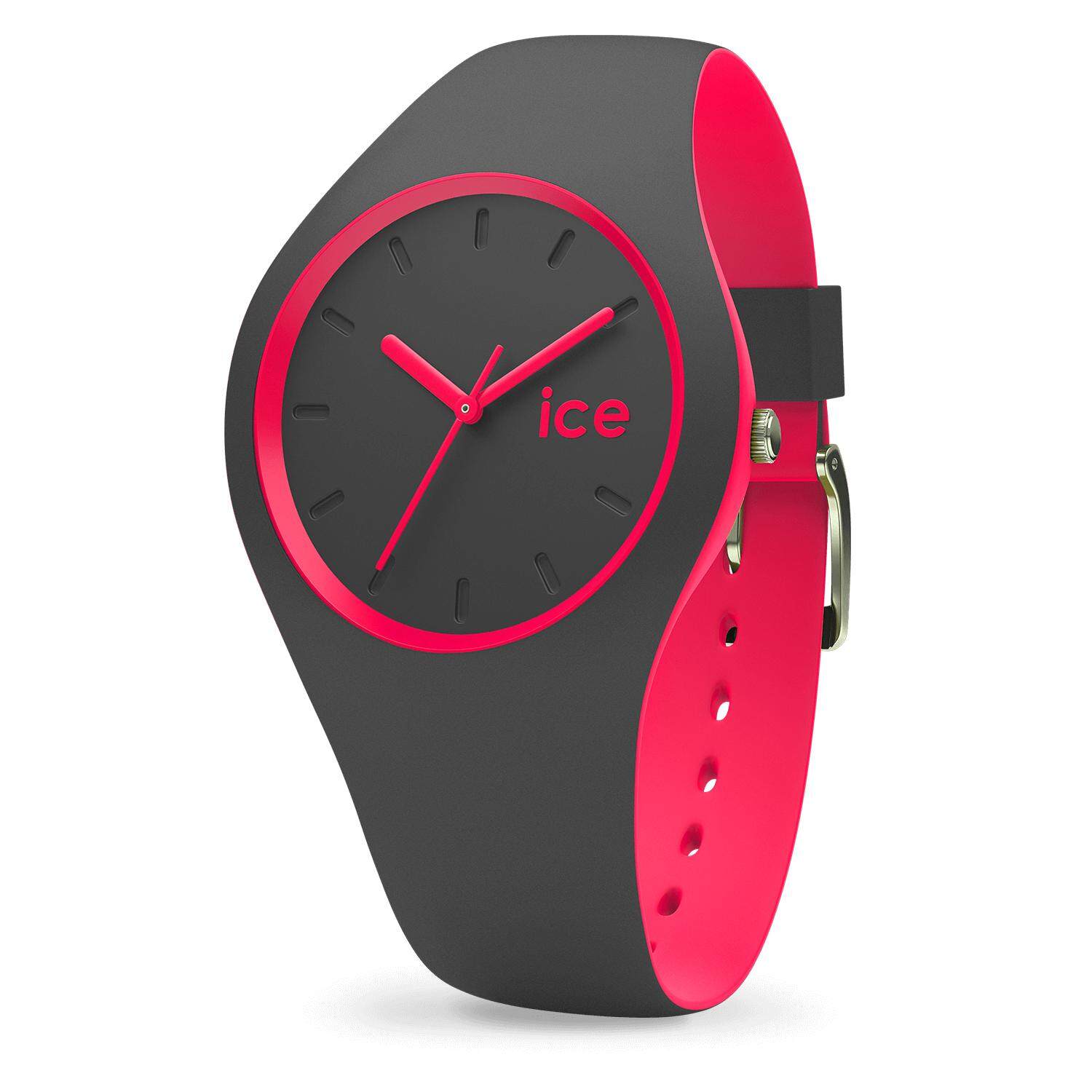 Ice-Watch ICE duo - Anthracite Pink (Medium)