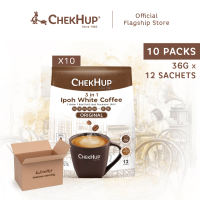 Chek Hup Ipoh White Coffee Original (36g x 12s) [Bundle of 10]