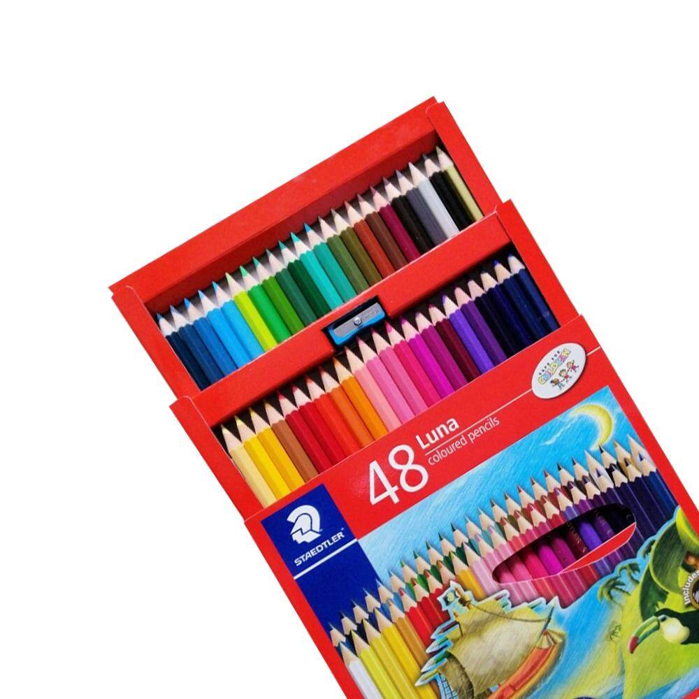 Staedtler Luna Colour 48's Long / Color/ Pencils Multicolor New PGMall