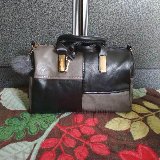 2 IN 1 STYLE HANDBAG FREE KEYCHAIN