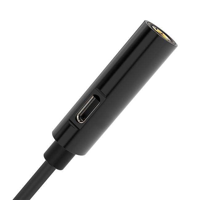 Mcdodo Type-C To Type-C And DC3.5MM Black Cable With Wear resistant, Durable And Easy To Carry (CAB-CA546-0)