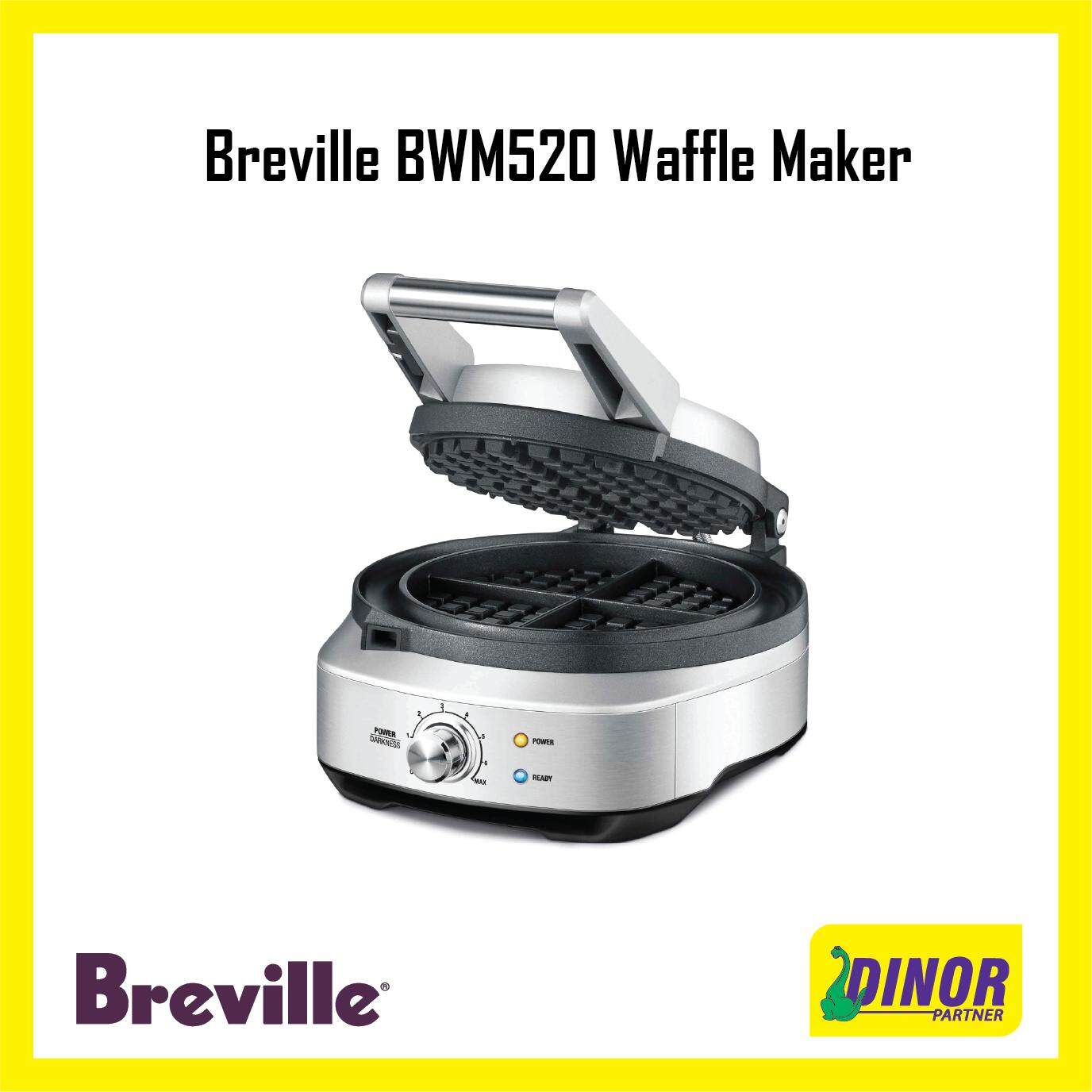 Breville the No-Mess Waffle Maker Classic BWM520