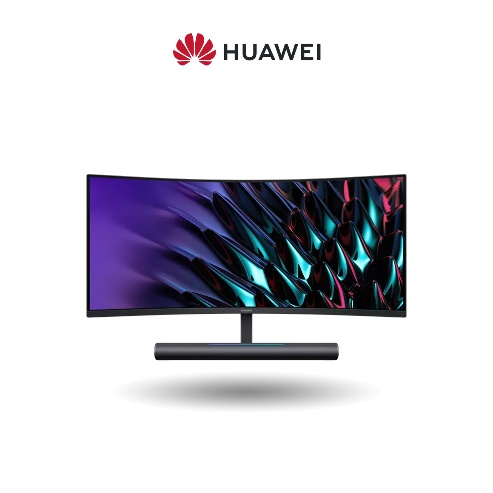 Huawei MateView GT - 34" Curved Monitor | Stereo Soundbar | Touch Volume Control