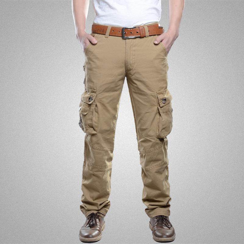 กางเกงผู้ชาย กางเกงยุทธวิธี กางเกงวินเทจ ผช 	กางเกงขายาวชาย กางเกงทรงลุง ผช หลวม 2021