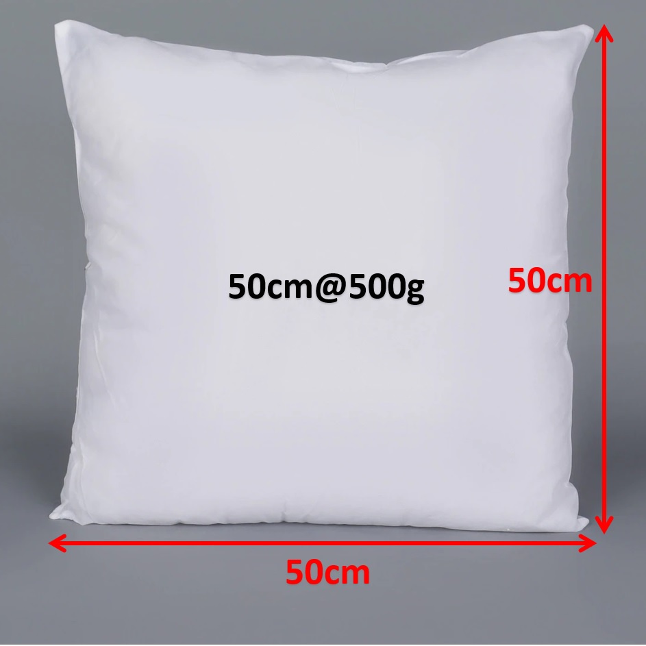 Square Pillow with Multiple Size Cushion Pillow 45x45cm (450g) /Home Pillow / Bantal Sofa / Living Room Pillow