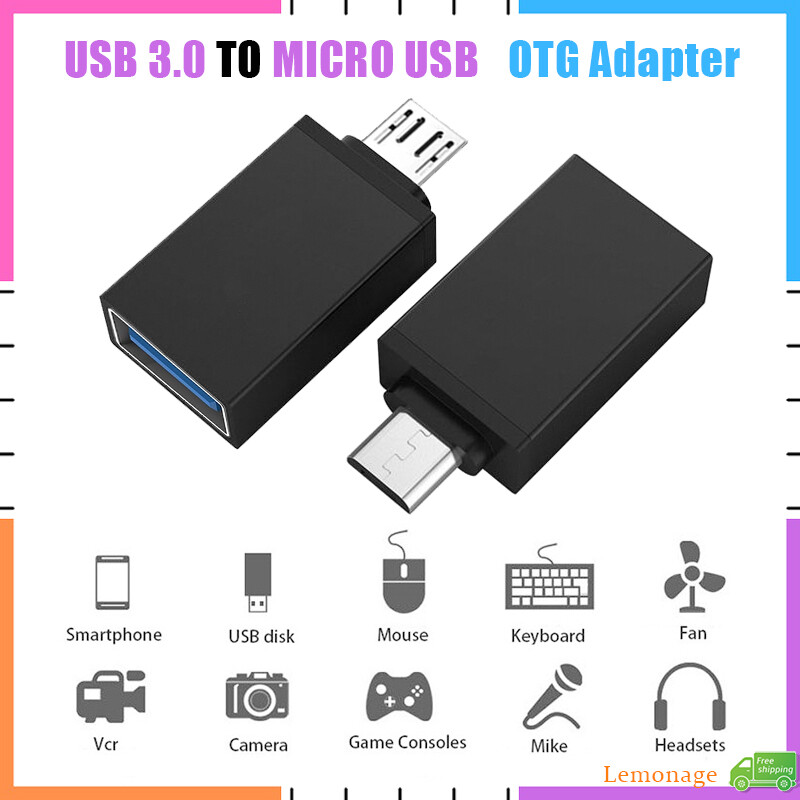 Bộ chuyển đổi OTG USB sang Micro USB đầu nối OTG bộ chuyển đổi sạc Bộ chuyển đổi truyền dữ liệu cho điện thoại/máy tính/Đĩa U