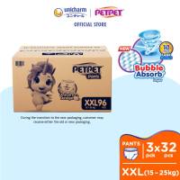 PETPET E-Pants Gold+ Baby Diapers XXL32 (3 Packs) (15 - 25kg)