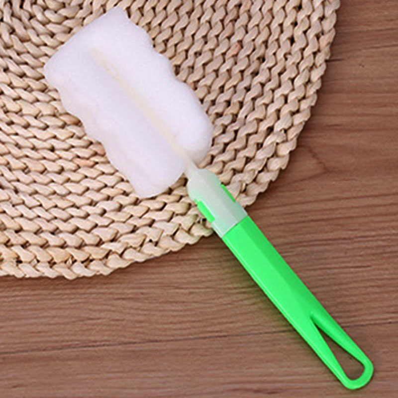 Water Absorption Baby Milk Feeding Bottle Sponge Brush Accessories Deep Cleaning Glass Cup Scrubber Washing Brushes