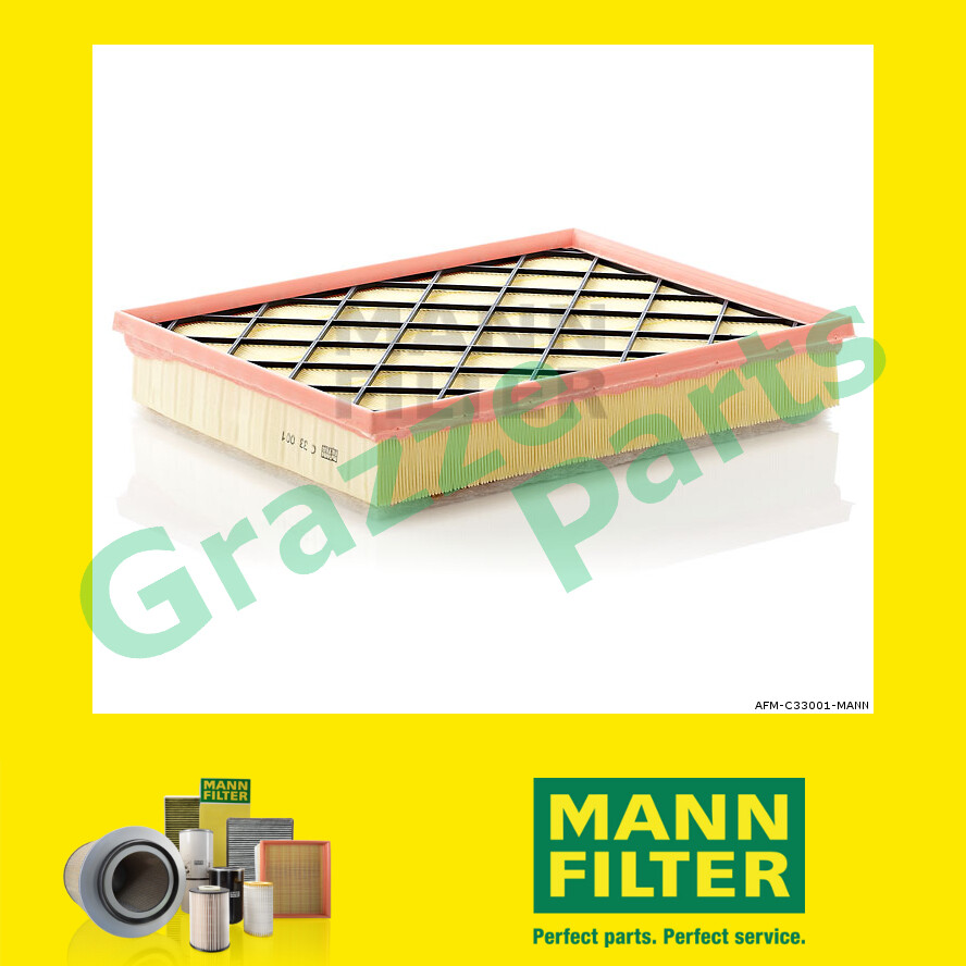 100% Original Mann Engine Air Filter C33001 C 33 001 LX2641 for BMW X5 E70 3.0sd 3.0d 35dX X6 E71 E7