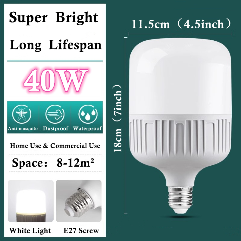 Lampu LED Light Bulb High-quality High Bright Long Life 5W/9W/18W White Light E27 LED Bulbs LED Bulb Lights Home Lamp
