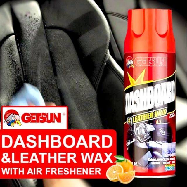 GETSUN Dashboard Polish u0026 Leather Wax / Kereta Wax / Car Wash 