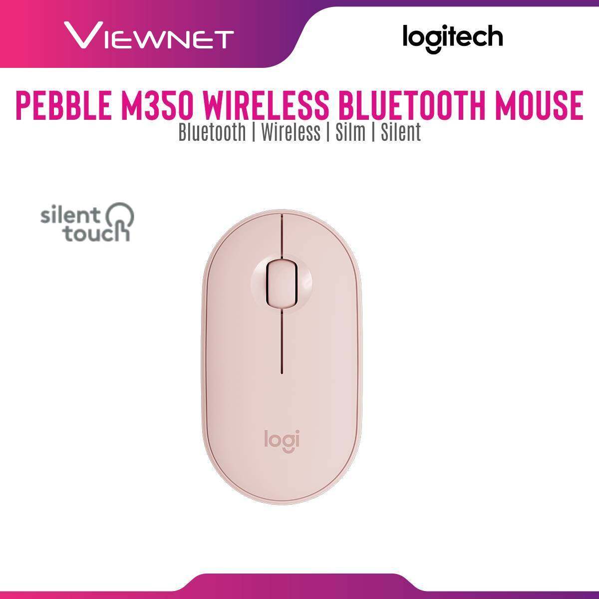 Logitech M350  Wireless Mouse PEBBLE 1000dpi 18months battery life Bluetooth