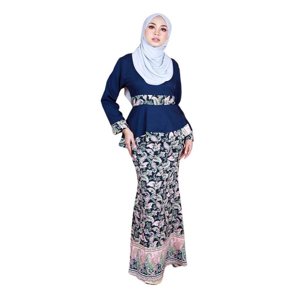 2022 Raya Collection Iffah Adult Peplum Baju Kurung Set BEST SELLER