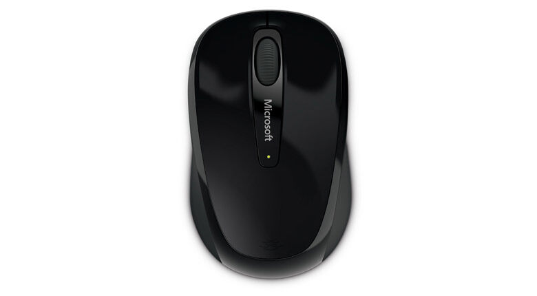 Microsoft Wireless Mouse Mobile Mouse 3500 with Bluetrack Technology, Plug and Play, Nano Receiver, Reliable 2.4Ghz Wireless, Up To 8 Month Battery Life