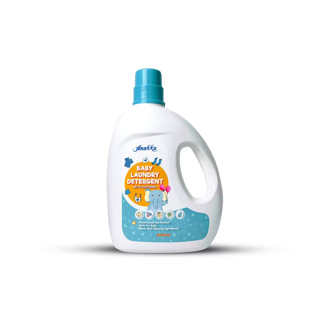 Anakku Baby Laundry Detergent with Softerner 2000ml EXP:06/2029