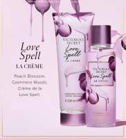 Victorias Secret_Love Spell La Creme Combo Set Lotion & Body Mist 250ml