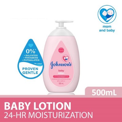 Johnsons Baby Lotion / Bedtime Lotion / Milk + Rice Lotion / Milk + Oats Lotion (500ml)