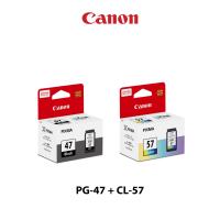Canon PG-47 / CL-57 FINE Ink Cartridge for Inkjet Printer E400 / E410 / E460 / E470 / E480 / E4270 / E4570 / E3170/E3370