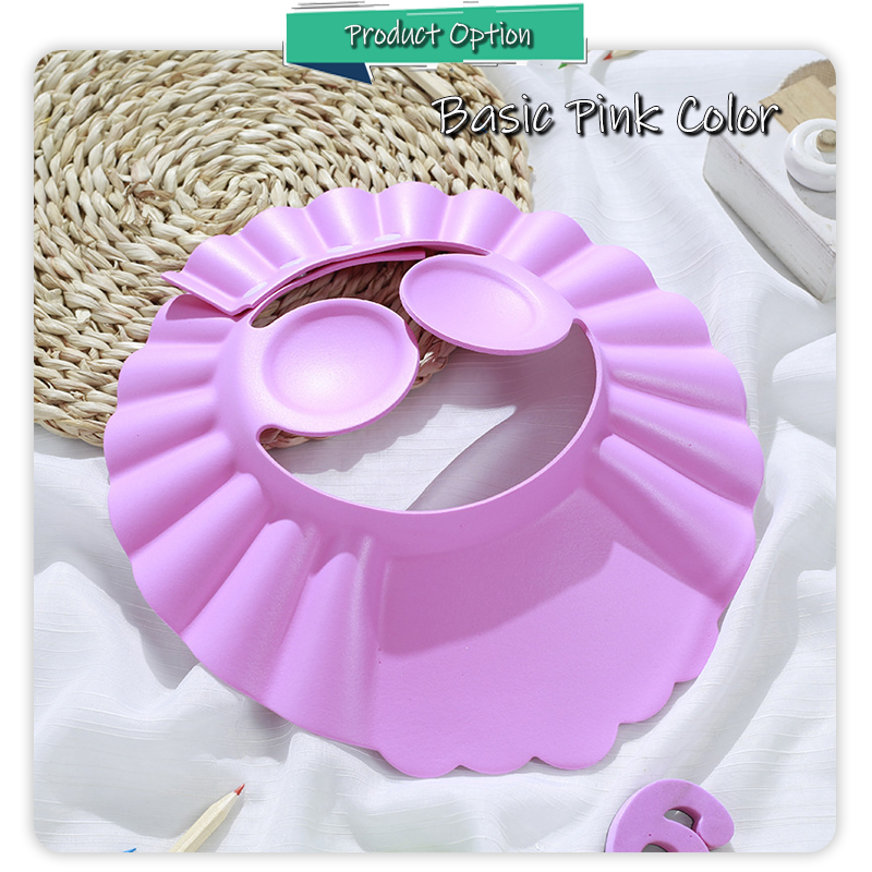 [Little B House] Adjustable Baby Shower Cap Baby Hair Wash Cap Baby Bath Head Cover 宝宝洗头帽 Topi Mandi Baby - BA21