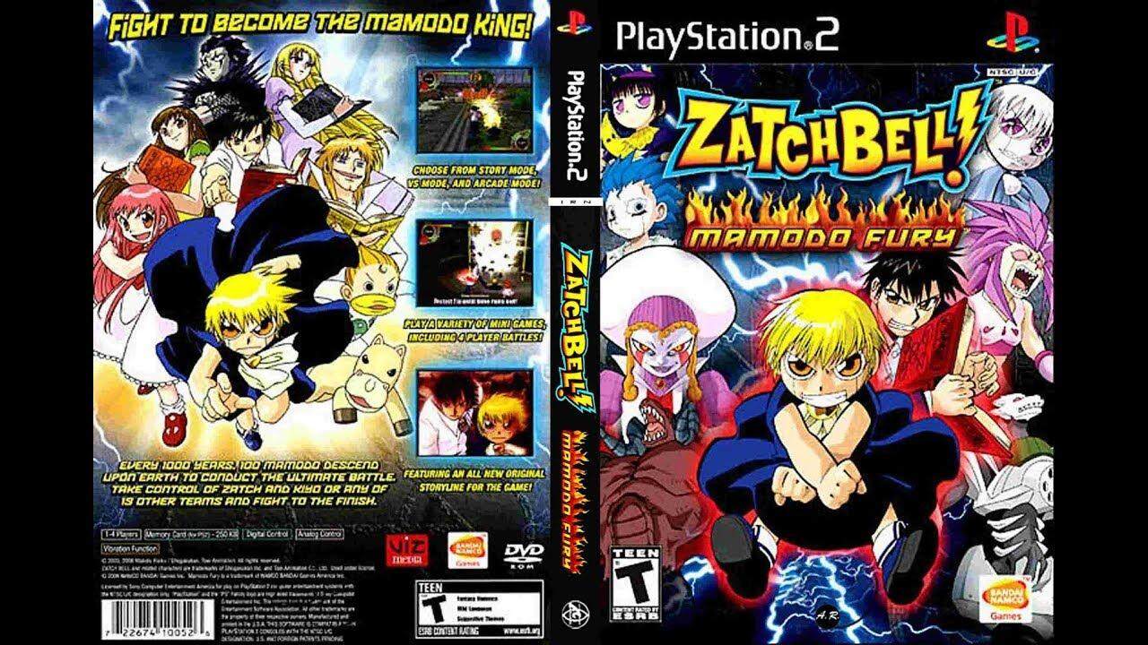 zatchbell: mamodo fury - playstation 2 