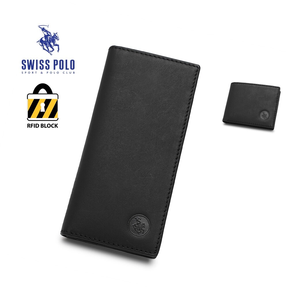 SWISS POLO Genuine Leather Rfid Long Wallet SW 180 MULTI COLOR