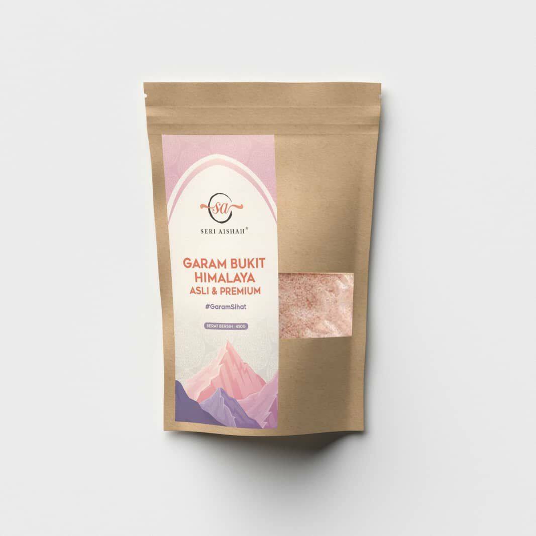 CHEAPEST Garam Bukit Pink Salt Himalaya Salt 130g ziplock bag