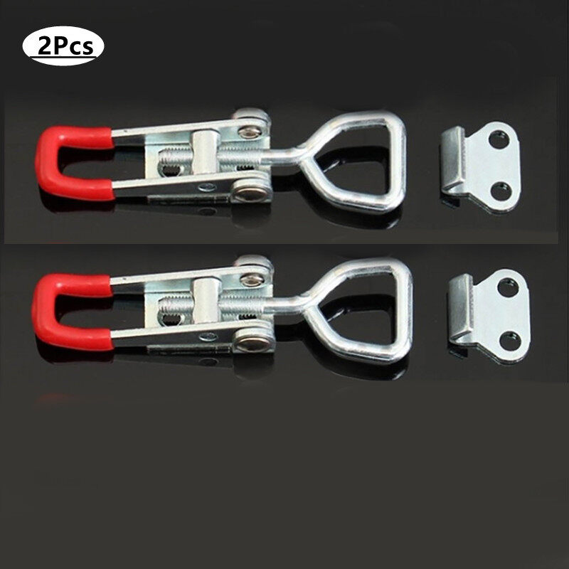 【Ready Stock】【Clamp】1/2/4 Pcs Portable Adjustable Cabinet Boxes Lever Handle Clamp Hasp Toggle Latch Catches Lock