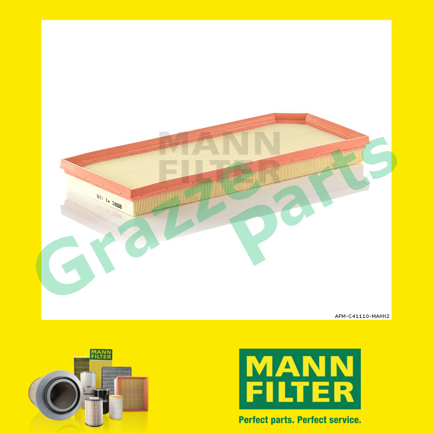 100% Original Mann Engine Air Filter C41110 C 41 110 LX1262 LX3952 SEAT Altea XL / Freetrack 5P1 5P5