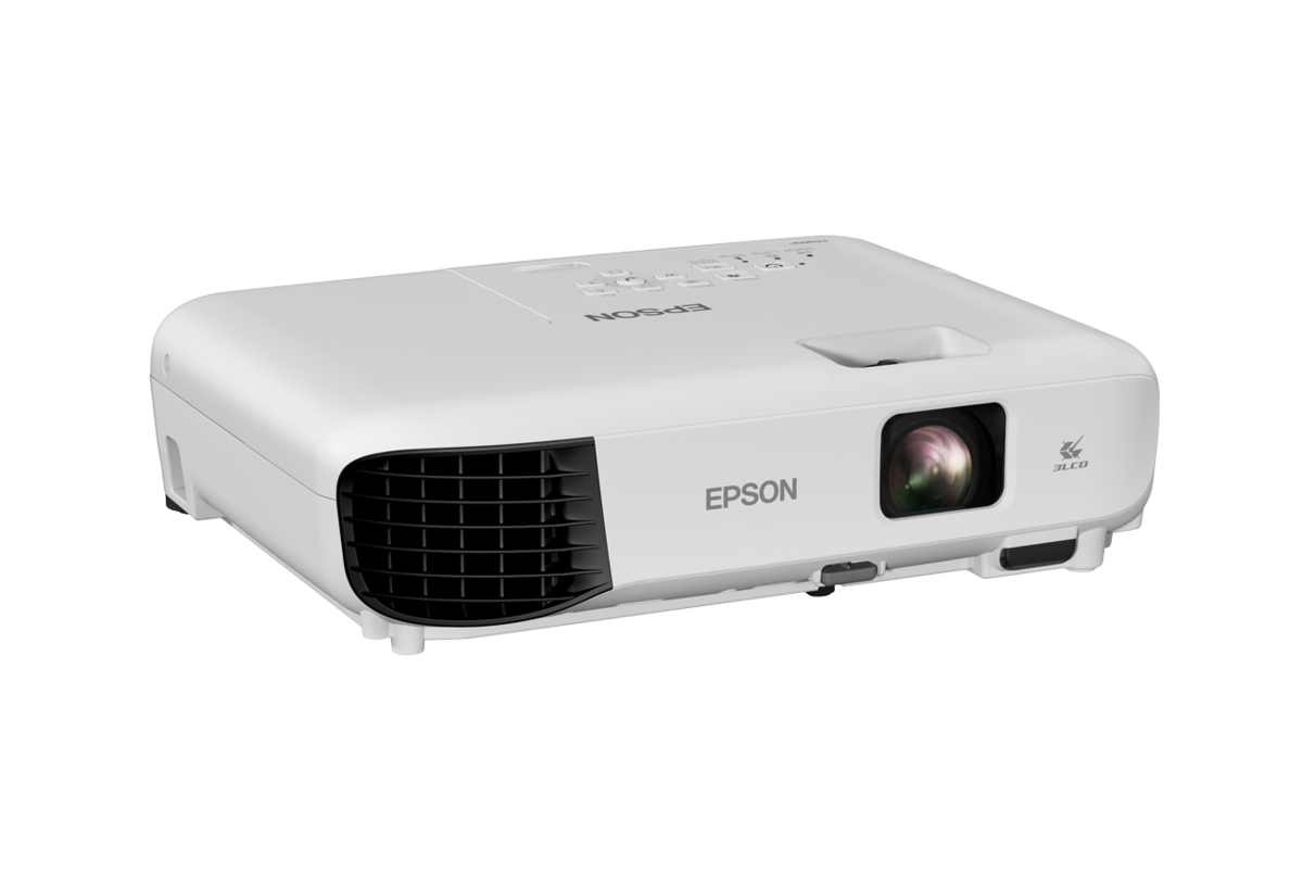 Epson Projector EB-E10 with XGA Resolution (1024 x 768), 3600 Lumens, 12000 Hours Lamp Life in Eco Mode