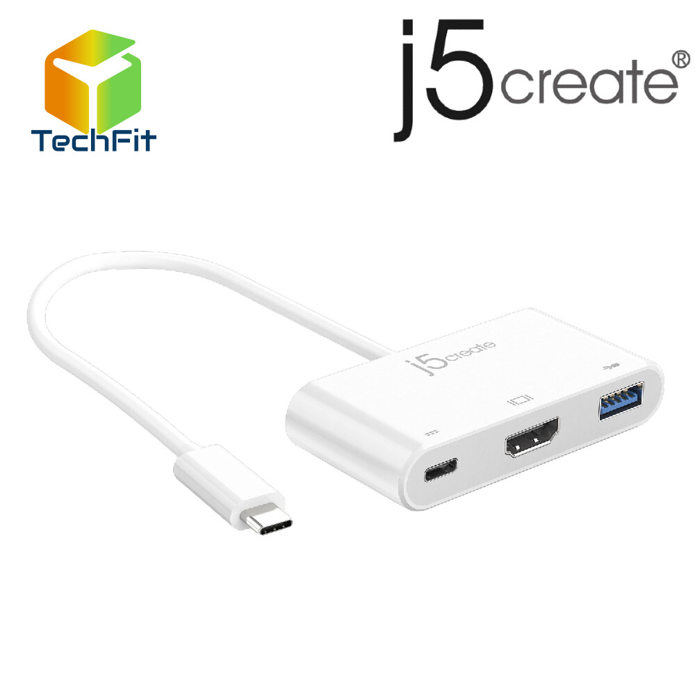 J5Create JCA379 USB-C to HDMI & USB 3.0 with Power Delivery 3 in 1