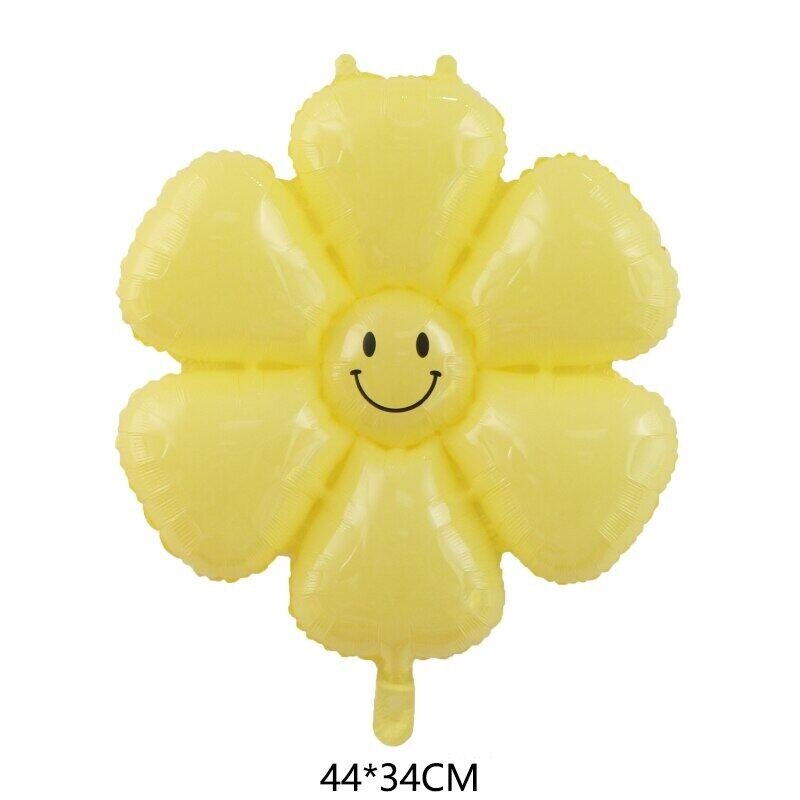 Daisy Balloon Sunflower Macaron Party Balloon Birthday Party Christmas Party Decoration Inflatable Toy Party Supply