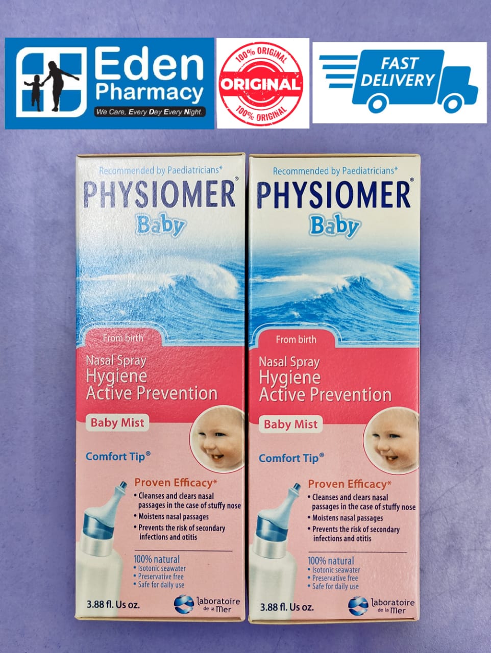 Physiomer Baby Nasal Spray ( 2 x 115ml )