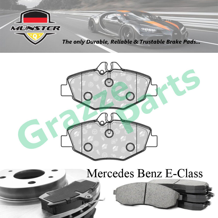 Münster Disc Brake Pad Front Mercedes Benz E-Class W211 E200 Compressor 1.8 E220 CDI 2.2 (D) 02'-08'