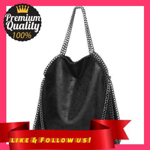 People's Choice Western Style Fashion Large Capacity Foldable Chain Single Shoulder Oblique Straddle Lady Pack (Standard)