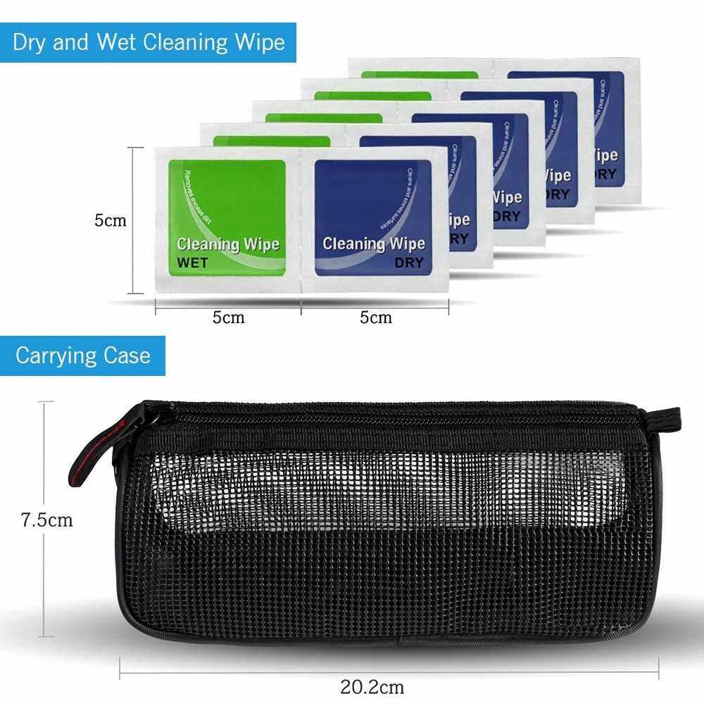 Professional Camera Cleaning Kit Lens Cleaning Kit with Air Blower Cleaning Pen Cleaning Cloth for Most Camera Mobile Phone Laptop (Standard)