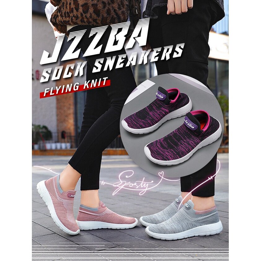 Jzzba Flying Knit Sock Sneakers Best Buy