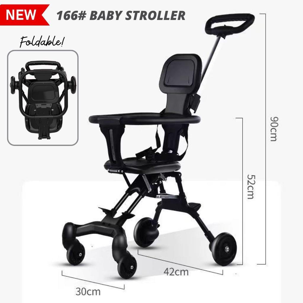 BKK Baby Stroller Baby Murah Two Way Foldable Magic Stroller Kid Trolley Baby Trolley Portable Stroller Lipat 婴儿车