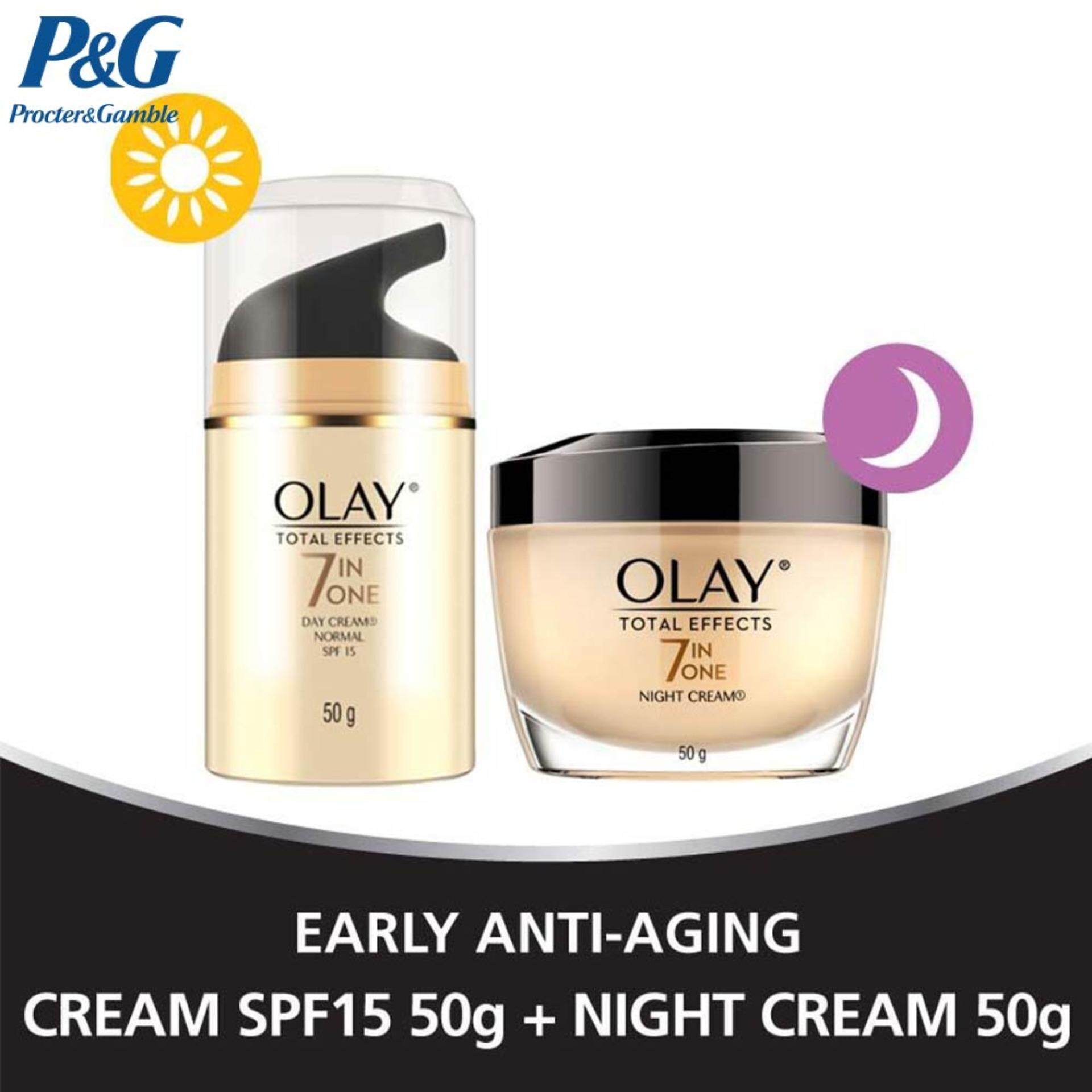 Olay Total Effects 7 In One Day Cream with SPF and Night Cream Set