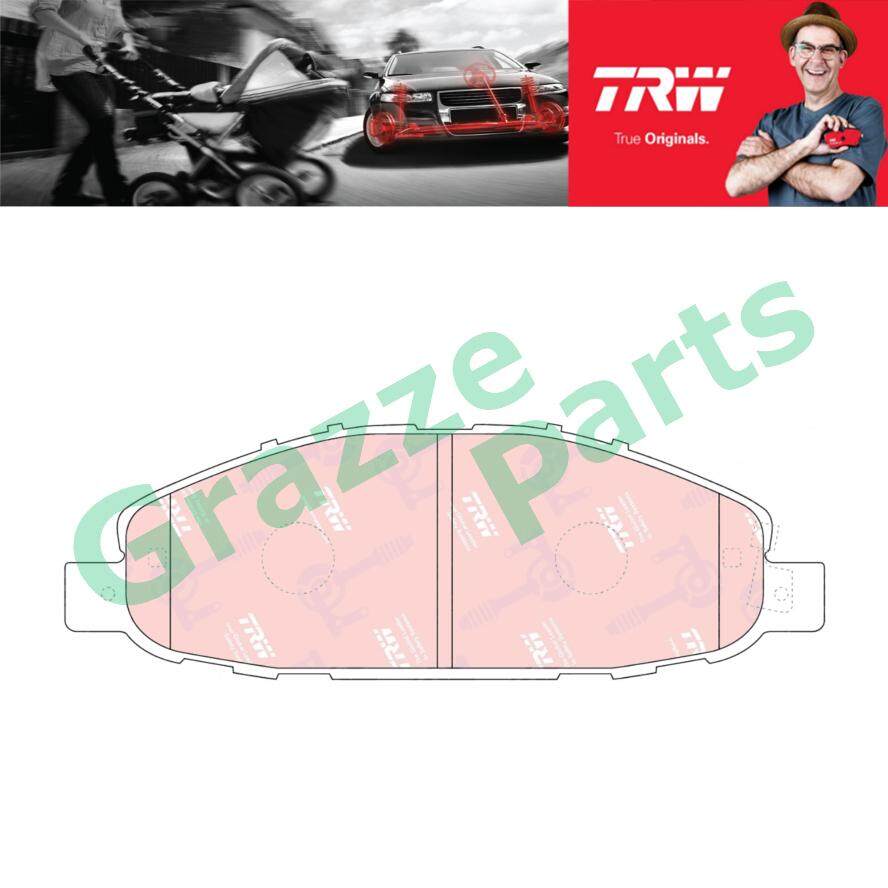 TRW Brake Pad Front for GDB7744 - Nissan Urvan E26